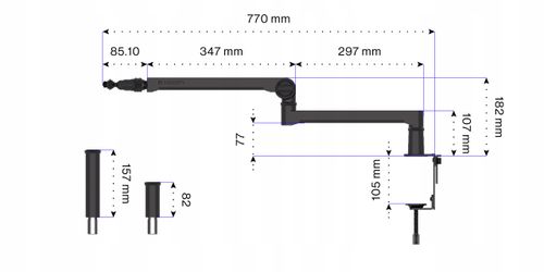 Statyw ENDORFY Broadcast Low Profile Boom Arm na Arena.pl