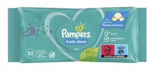 Pampers Chusteczki FRESH CLEAN 12x52 szt. na Arena.pl