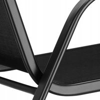 6x KRZESŁO OGRODOWE mocne FOTELE KRZESŁA na taras balkon tarasowe metalowe