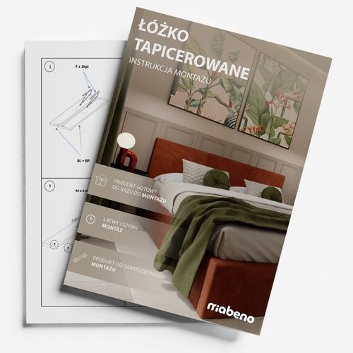 ŁÓŻKO TAPICEROWANE DO SYPIALNI 140x200 ŁÓŻKO PODWÓJNE Z POJEMNIKIEM na Arena.pl