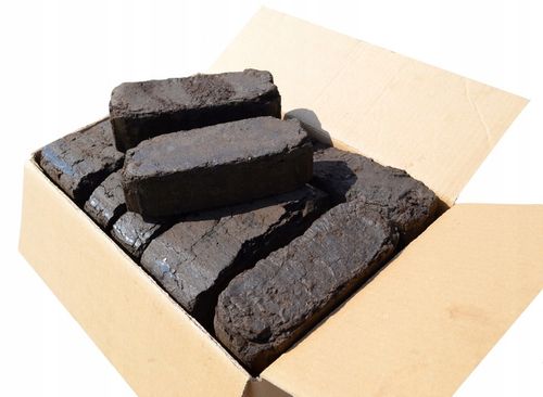 Brykiet TORFOWY w KARTONIE 20 kg DOBRY TANI OPAŁ na Arena.pl