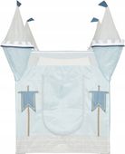 NAMIOT DLA DZIECI ZAMEK POLIESTER 130X78X78 CM NIEBIESKI