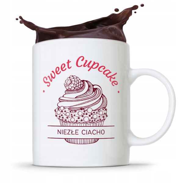Kubek Prezent Dla Piekarza Cukiernika Sweet Z Nadrukiem Ze Zdjęciem zdjęcie 1