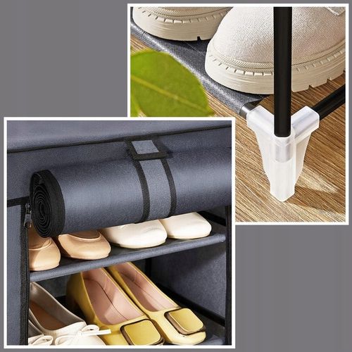 SZAFKA NA BUTY materiałowa tekstylna obuwie półka REGAŁ XL ogranizer na Arena.pl