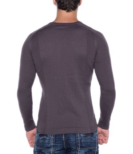 CIPO BAXX SZARY SWETER MĘSKI BASIC C44300~XXL na Arena.pl