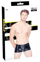 black level bokserki męskie xl z zamkiem i połyskiem winylowym