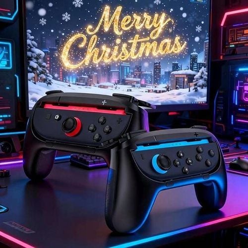 Etui / uchwyty do kontrolera Nintendo Switch 2, czarne na Arena.pl