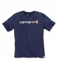 CARHARTT koszulka Core Logo granatowa navy L
