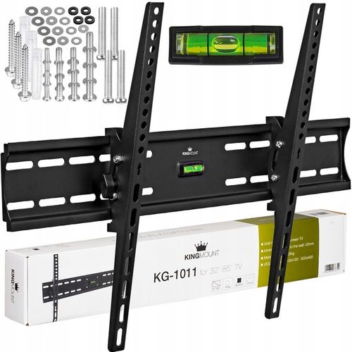 UCHWYT DO TELEWIZORA WIESZAK NA TV LCD UCHYLNY MOCNY 35-85 CALI KingMount na Arena.pl