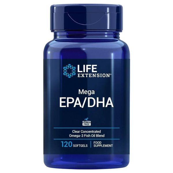 LIFE EXTENSION Mega EPA/DHA EU (120 kaps.) zdjęcie 1