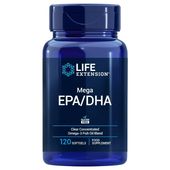 LIFE EXTENSION Mega EPA/DHA EU (120 kaps.)