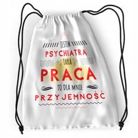 Plecak Dla Psychiatry Sportowy Szkolny Worek Torba Z Nadrukiem Ze Zdjęciem