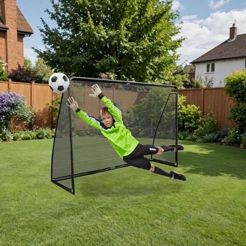 Bramka piłkarska 300 X 200 cm FORTE czarna na Arena.pl