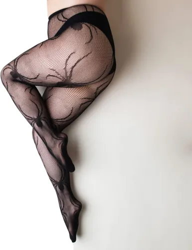 kix'ies rajstopy spider web czarne siateczkowe rozmiar c na Arena.pl