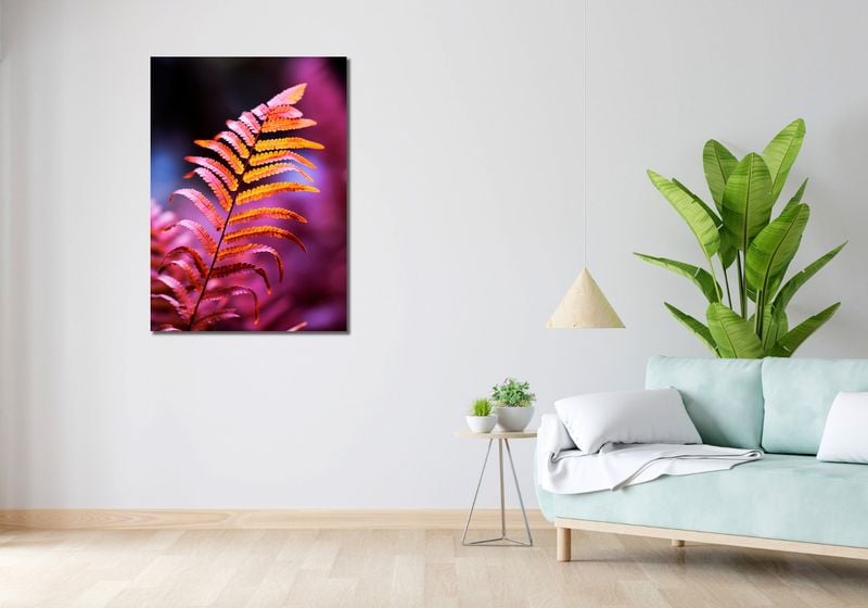 Obraz 70x100cm Ogień Jesieni zdjęcie 2