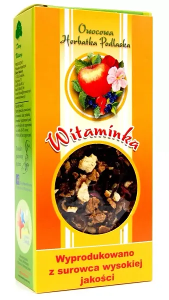 Herbatka Witaminka BIO 100 g - Dary Natury zdjęcie 1
