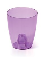 doniczka do storczyków Coubi Duow 13 cm - fioletowa