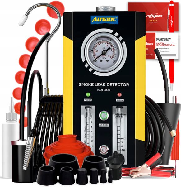 GENERATOR DYMU AUTOOL SDT 206 TESTER SZCZELNOŚCI zdjęcie 4