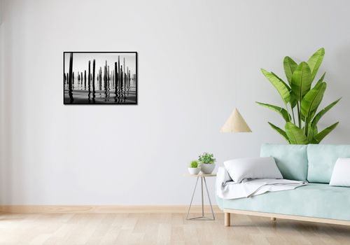 Plakat 70x50cm Refleksje Nad Wodą na Arena.pl