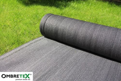 Siatka Osłona 1,7x10m 95% Na Ogrodzenie Płot Balkon Mata Maskująca Antracyt na Arena.pl
