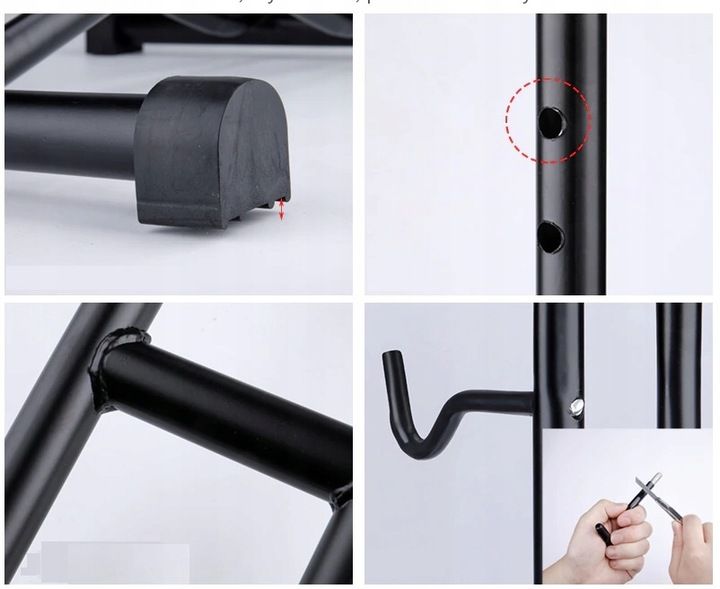 Regulowany STOJAK rowerowy 3w1 serwisowy (E058) zdjęcie 7