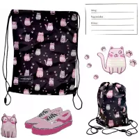 Uroczy worek na obuwie strój gimnastyczny dla dzieci do szkoły Astra Koty