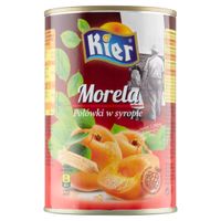 Kier Morela połówki w syropie 420 g