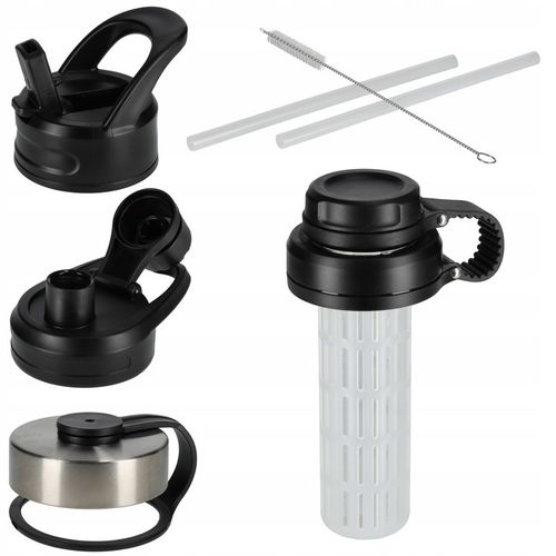 KUBEK BIDON TERMICZNY 532ML TERMOS STALOWY NA KAWĘ BUTELKA - JAKOŚĆ PREMIUM na Arena.pl