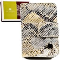 portfel damski skórzany ptn 425214-sfl-6259 beige