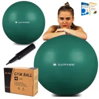 PIŁKA gimnastyczna REHABILITACYJNA 65CM do ćwiczeń FITNESS klasyczna+POMPKA