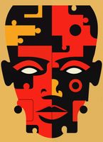 Plakat 40x55cm Puzzle Tożsamości