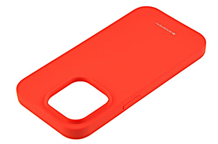 Etui Mercury Goospery Silicone do Apple iPhone 14 czerwony zdjęcie 2