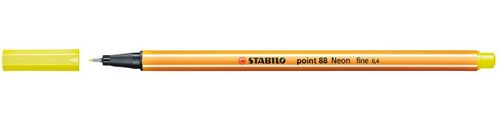 cienkopis stabilo point neon żółty a'10  8544 na Arena.pl