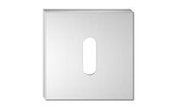 SZYLD DOLNY KWADRAT CHROM SZCZOTKOWANY - KLUCZ