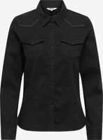 ONLY Bluzka 'ONLSasia' w kolorze Czarny Denim XXL