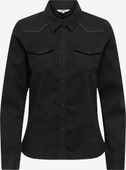 ONLY Bluzka 'ONLSasia' w kolorze Czarny Denim XXL
