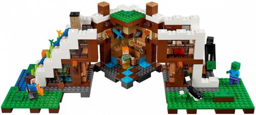 Lego Minecraft Baza pod wodospadem na Arena.pl