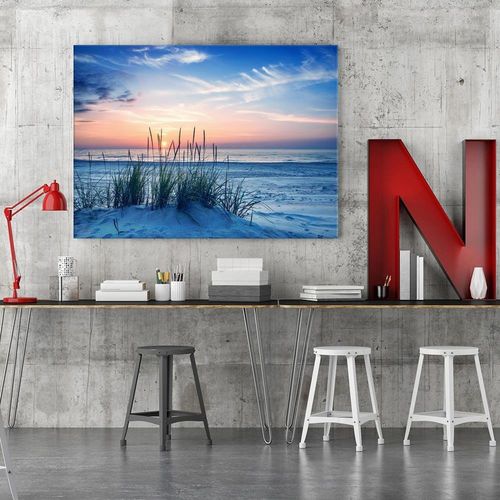 Obraz na płótnie - Canvas, Trawy na plaży 4 60x40 na Arena.pl