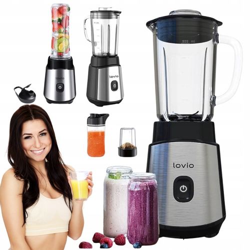 Blender kielichowy młynek do kawy i orzechów LOVIO LVJBL001 900W na Arena.pl