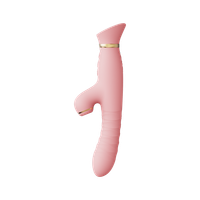 wibrator wielofunkcyjny rose thruster strawberry pink zalo