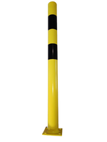 Słupek metalowy drogowy parkingowy odbojnica blokujący 80cm
