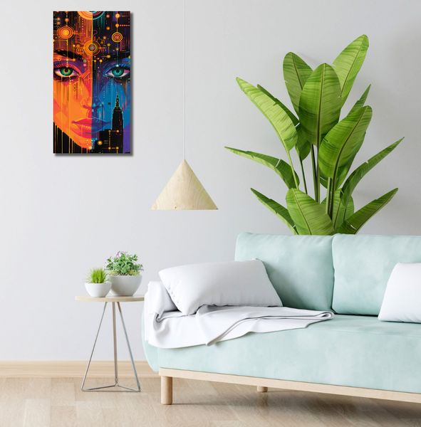 Obraz 30x60cm Cyfrowa Psyche zdjęcie 2