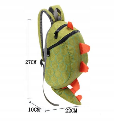 PLECAK dla CHŁOPCA dla PRZEDSZKOLAKA dinozaur z ogonkiem na Arena.pl