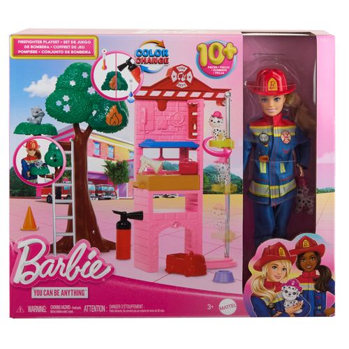 Barbie Kariera. Lalka Strażak Mattel na Arena.pl