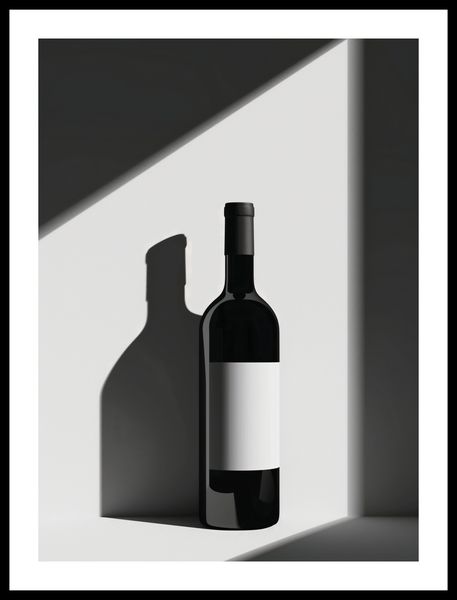 Plakat 40x55cm Butla Wina zdjęcie 3