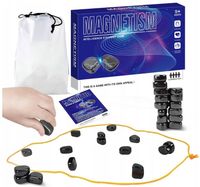 KAMIENIE MAGNETYCZNE RODZINNA LOGICZNA GRA STRATEGICZNA SZACHY DLA DZIECI