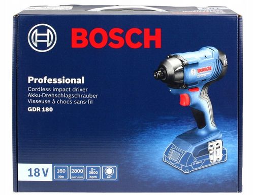 KLUCZ UDAROWY ZAKRĘTARKA GDR 180-LI BOSCH KORPUS na Arena.pl