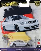 HOT WHEELS PREMIUM CAR CULTURE AUTO AUTKO AUDI S4 QUATRO HRV81