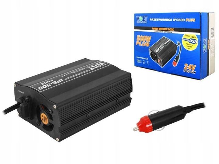 PRZETWORNICA VOLT IPS 500 PLUS 24V/230V USB 350W zdjęcie 7