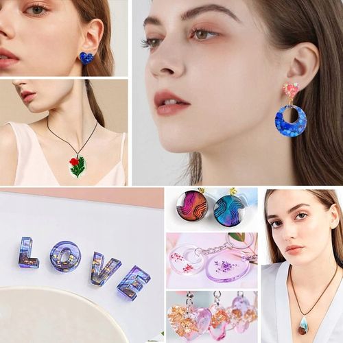 ŻYWICA EPOKSYDOWA ZESTAW STARTOWY DO ROBIENIA BIŻUTERII DLA DZIECI DIY na Arena.pl